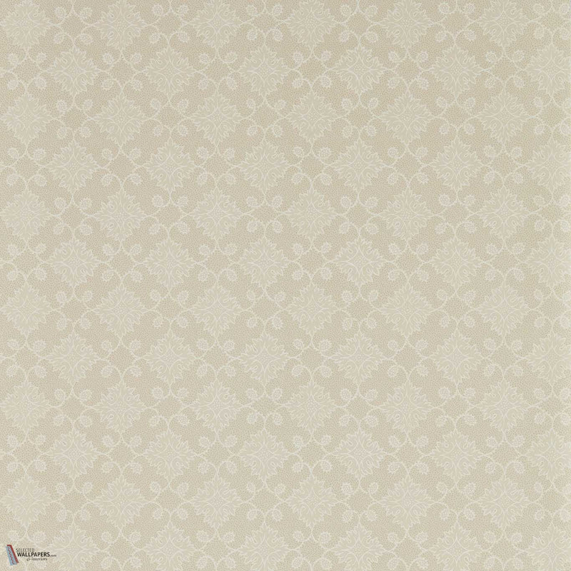 Floral Tracery wallpaper in Harbour grey by Zoffany