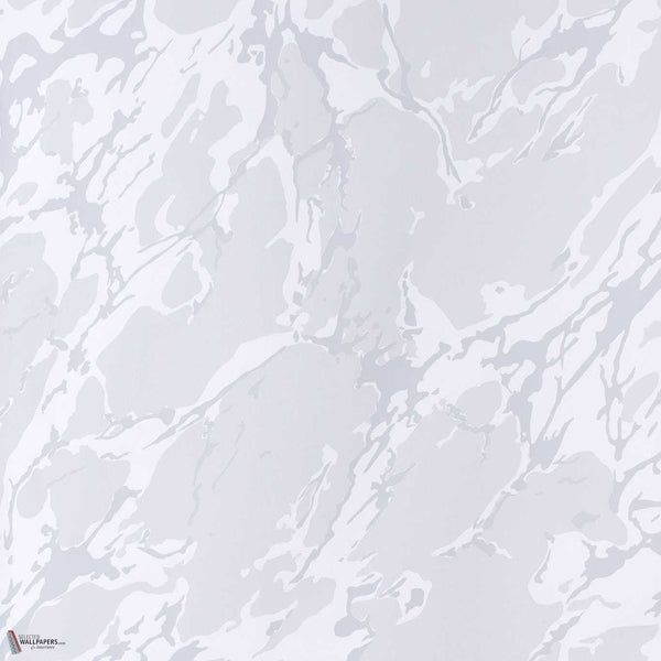 French Marble papier peint en Grey de Zoffany