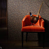 Icarus wallpaper in Copper/ phesant by Zoffany