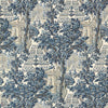 Italian Garden Tapete in Indigo von Zoffany