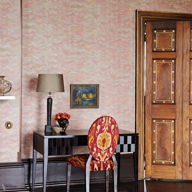 Jaipur Plain wallpaper in Jade by Zoffany