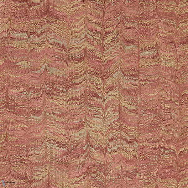 Jaipur Plain Tapete in Venetian red von Zoffany