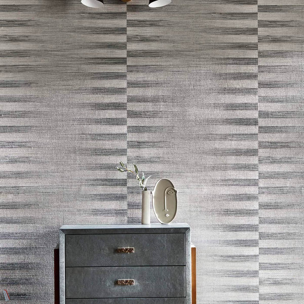 Kensington Grasscloth Tapete in Gargoyle von Zoffany