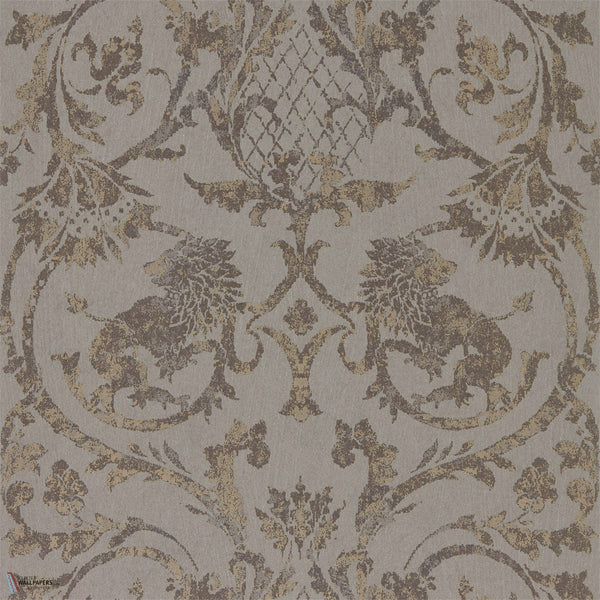 Landseer Tapete in Antique Bronze von Zoffany