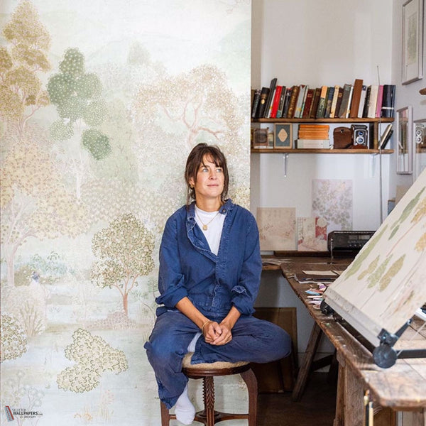 Lost Lands wallpaper in Mineral by Zoffany
