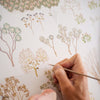 Lost Lands wallpaper in Mineral by Zoffany
