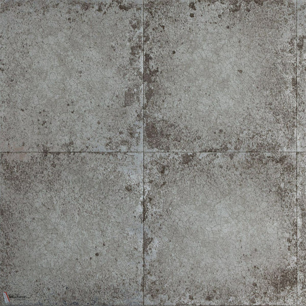 Lustre Tile Tapete in Pewter von Zoffany