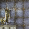 Lustre Tile Tapete in Silver von Zoffany
