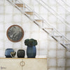 Lustre Tile Tapete in Silver von Zoffany