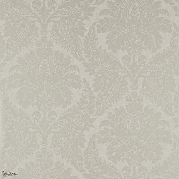 Malmaison Damask Tapete in Chalk von Zoffany