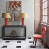 Mitford Damask behang in Antique Gold van Zoffany