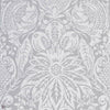 Mitford Damask behang in Empire Grey van Zoffany