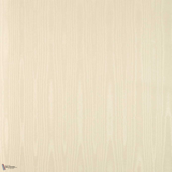 Moire Wallcovering wallpaper in Chalk by Zoffany