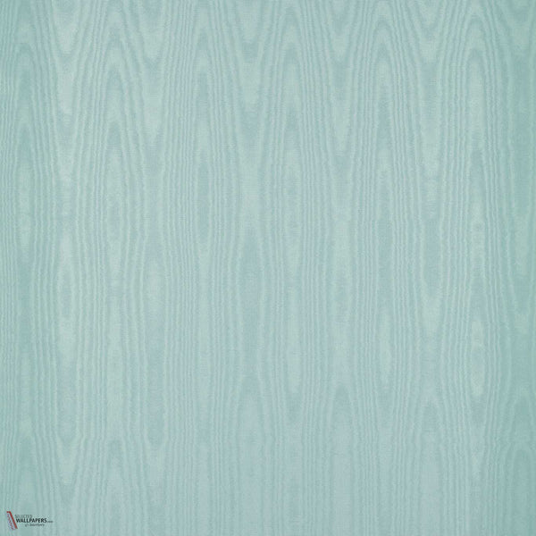 Moire Wallcovering wallpaper in Duck Egg by Zoffany