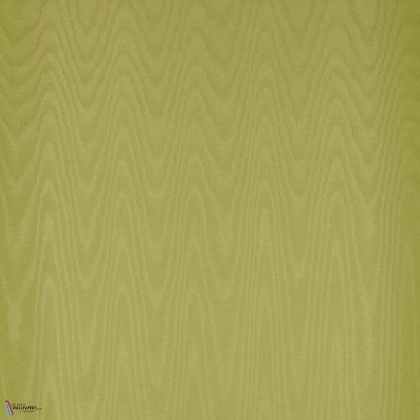 Moire Wallcovering wallpaper in Hessian Green by Zoffany