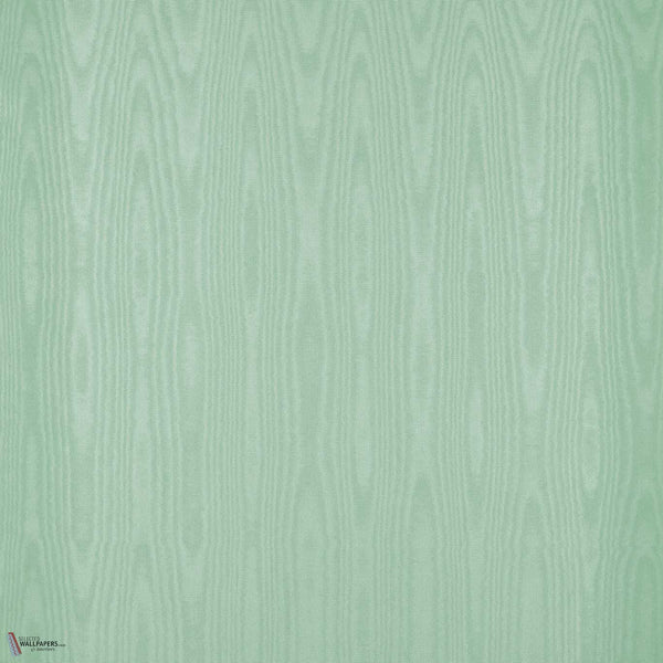 Moire Wallcovering wallpaper in Pale Jade by Zoffany