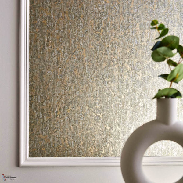 Moresque Glaze wallpaper in Antique Bronze by Zoffany