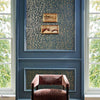 Moresque Glaze wallpaper in Indigo by Zoffany