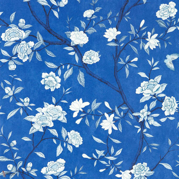 Nostell Priory papel pintado en Lazuli de Zoffany