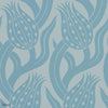 Persian Tulip Tapete in Blue Stone von Zoffany