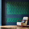 Persian Tulip Tapete in Poison von Zoffany