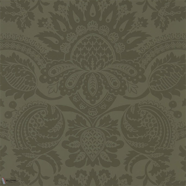 Pomegranate wallpaper in Olive by Zoffany
