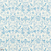 Pompadour Print wallpaper in Indigo by Zoffany
