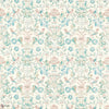 Pompadour Print wallpaper in Mineral by Zoffany