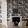 Richmond Park wallpaper in Charcoal by Zoffany