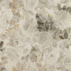 Rose Absolute Tapete in Linnen/Gold von Zoffany