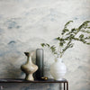 Sansui behang in Indigo Wash van Zoffany