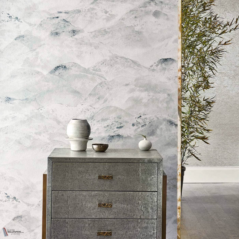 Sansui papier peint en Snow Peaks de Zoffany