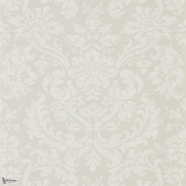 Tours wallpaper in Silver by Zoffany