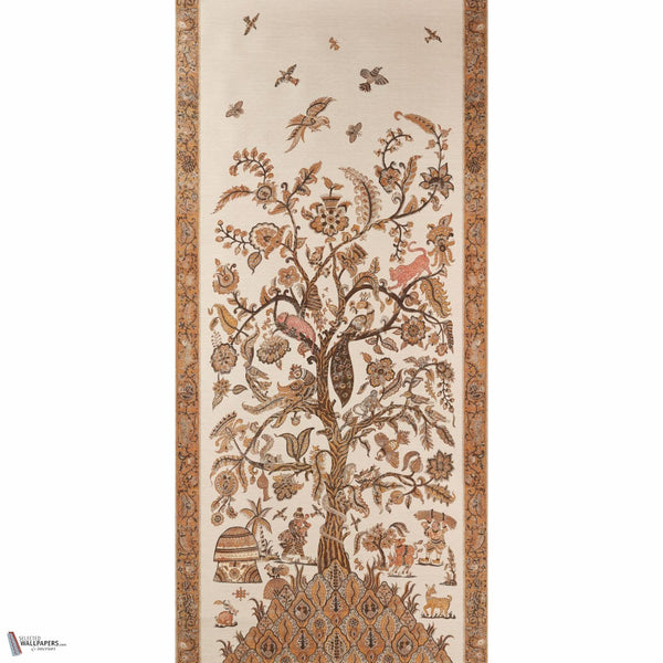 Tree of life wallpaper in Spice by Zoffany