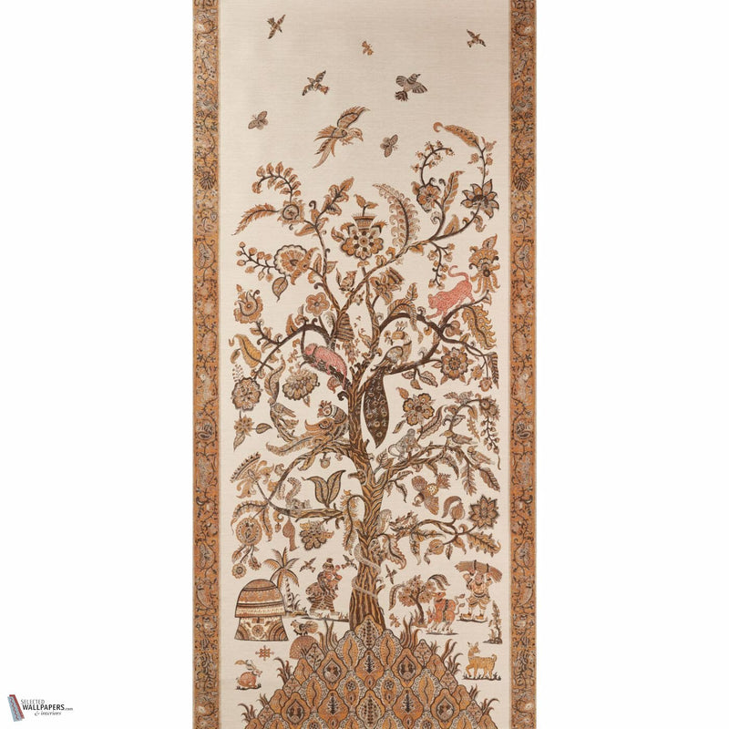 Tree of life papier peint en Spice de Zoffany
