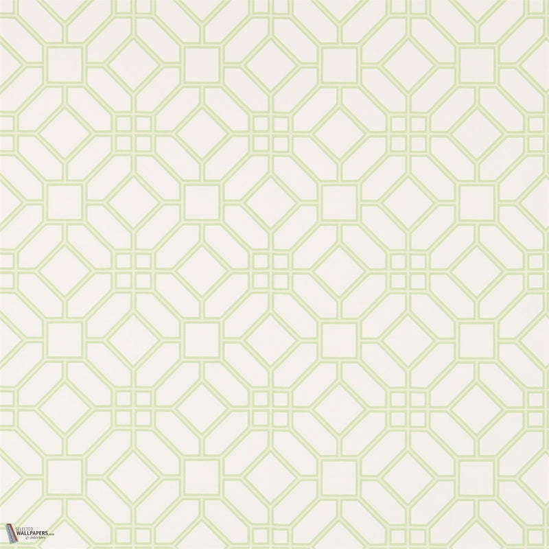 Veranda Trellis papel pintado en Leaf de Zoffany