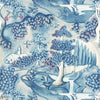 Verdure Tapete in Indigo von Zoffany