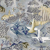 Verdure Tapete in Lead Blue von Zoffany