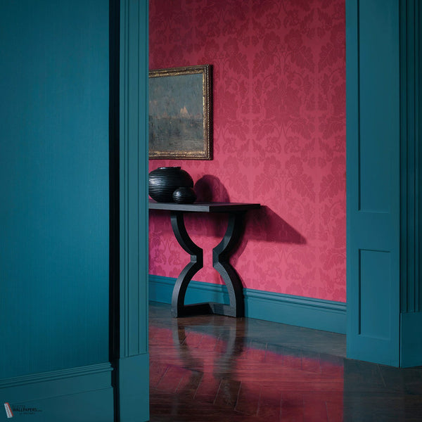 Villandry wallpaper in Cinnabar by Zoffany