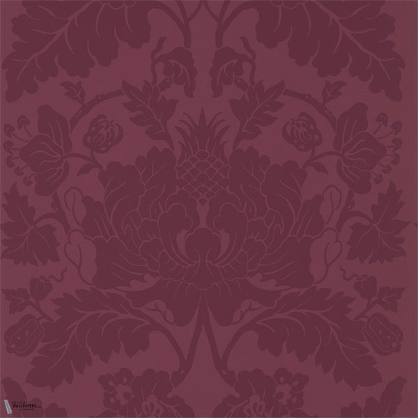 Villandry wallpaper in Cinnabar by Zoffany