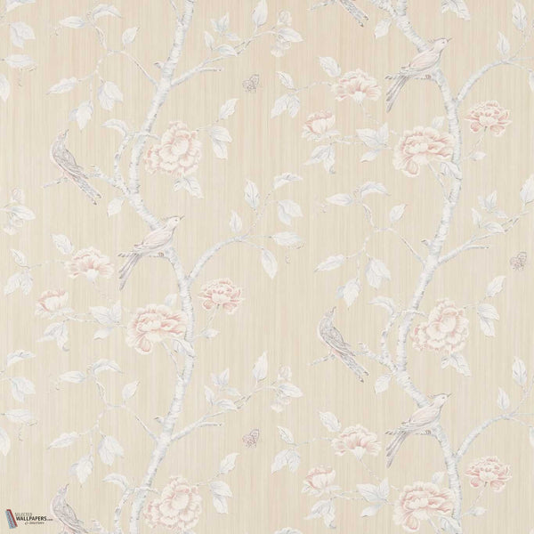 Woodville Tapete in White Clay von Zoffany