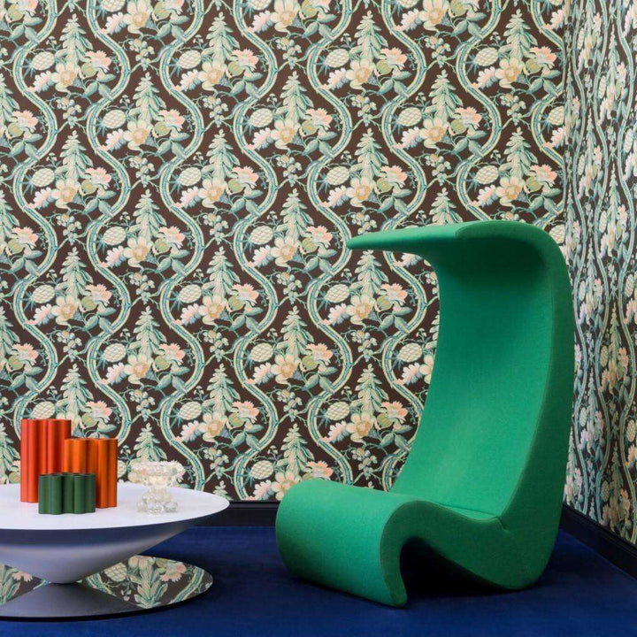 A La table du roi-behang-Tapete-Braquenie-Selected Wallpapers