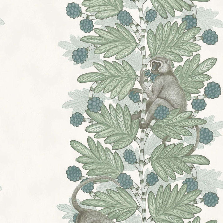 Acacia-Behang-Tapete-Cole & Son-Duck Egg & Print Room Blue-Rol-109/11052-Selected Wallpapers