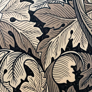Acanthus Velvet Charcoal/Grey