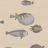 Acquario-behang-Cole & Son-Taupe-Rol-114/16033-Selected Wallpapers