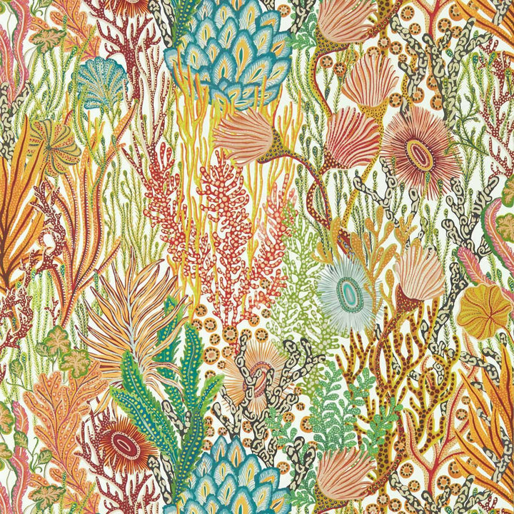 Acropora-behang-Tapete-Harlequin-Brazilian Rosewood/Nectar-Rol-112779-Selected Wallpapers