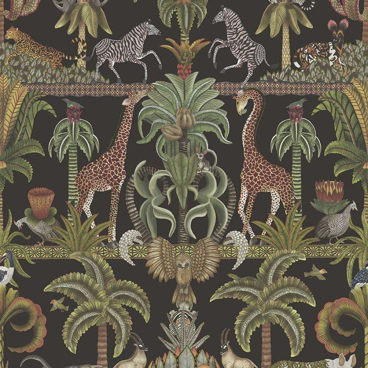 Afrika Kingdom-Behang-Tapete-Cole & Son-Black-Rol-119/5027-Selected Wallpapers