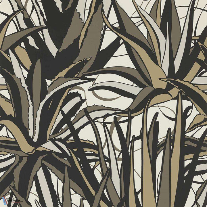 Agaves-behang-Tapete-Pierre Frey-Fusain-Rol-FP785001-Selected Wallpapers