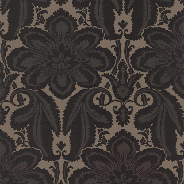 Albemarle-behang-Little Greene-Charcoal-Rol-0251ALCHARC-Selected Wallpapers