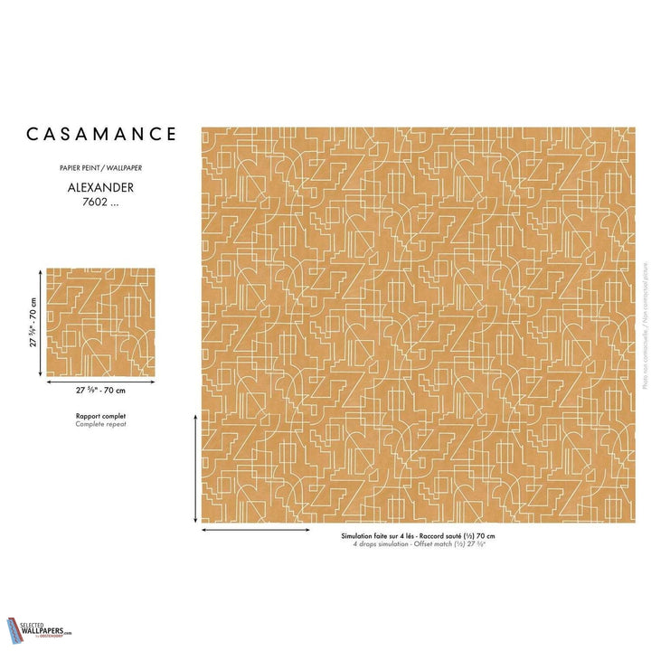 Alexander-Behang-Tapete-Casamance-Selected Wallpapers
